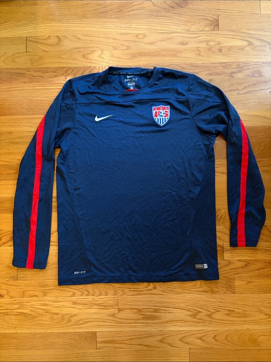 Nike Other - Nike USMNT Warmup Long Sleeve Dri-Fit USA - Men’s XL